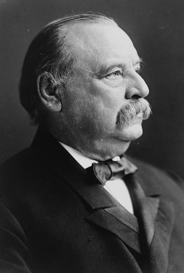 22nd  US president, Grover Cleveland