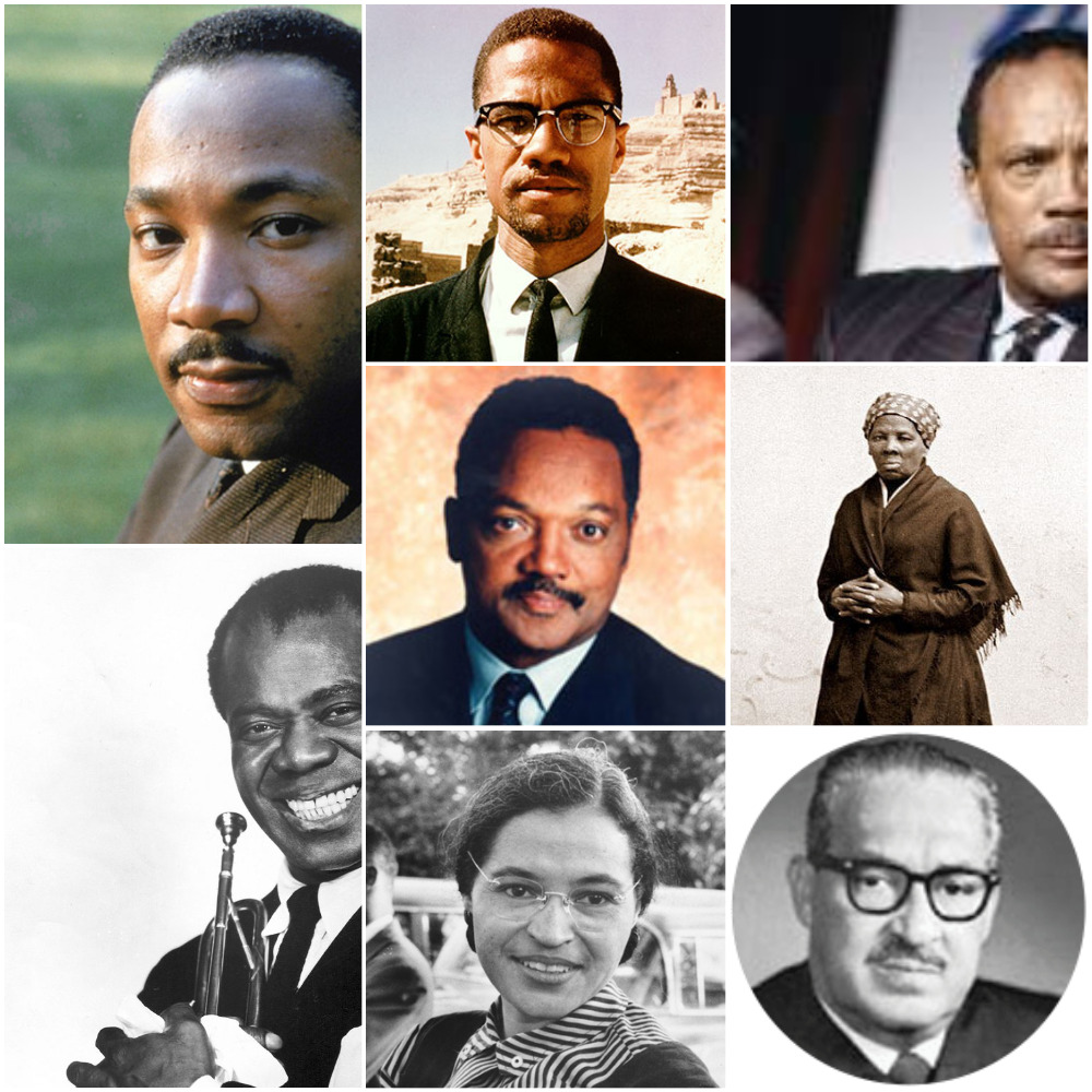 famous african american history people in  American History