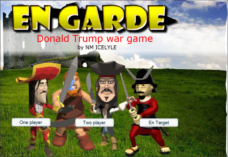 free kids interactive online game on Donald trump