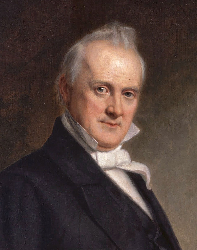 15th  US president ,James Buchanan