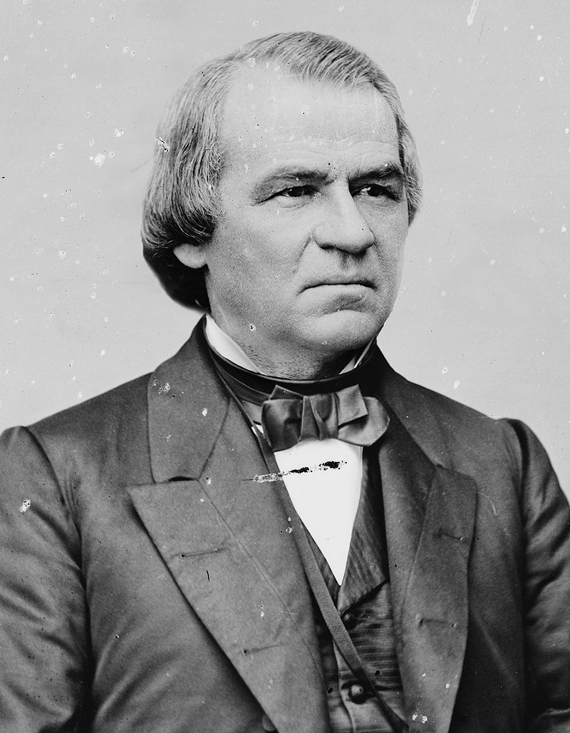 17th  US president, Andrew Johnson