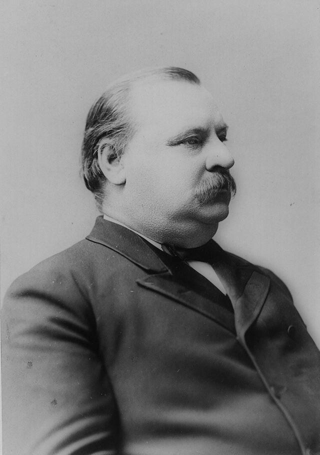 24th  US president ,Grover Cleveland