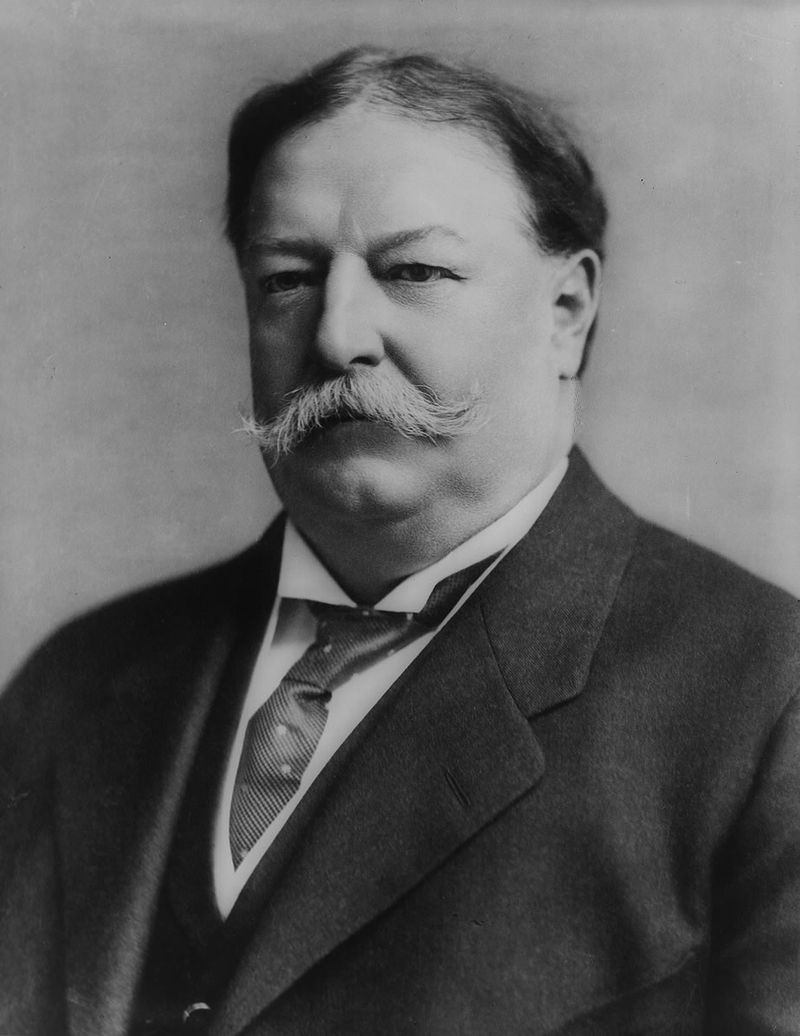 27th US president, William Howard Taft
