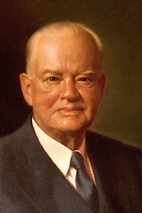 31st US president, Herbert Clark Hoover
