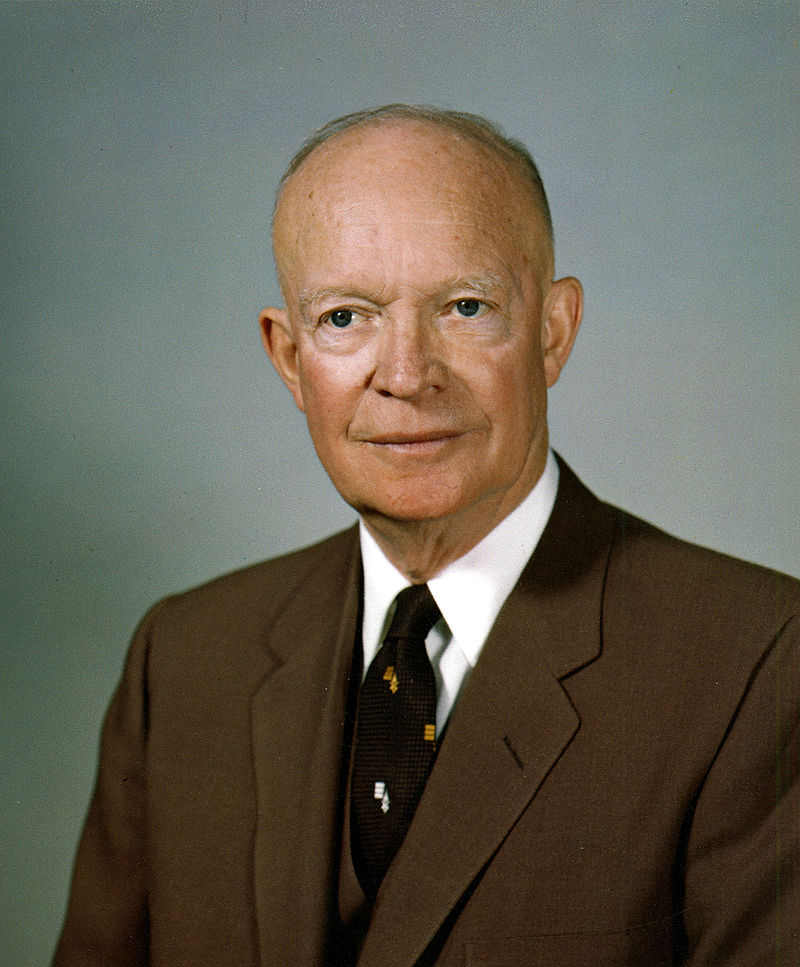 34th US president, Dwight David Eisenhower