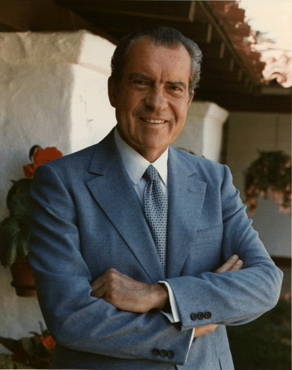 37th US president, Richard Milhous Nixon