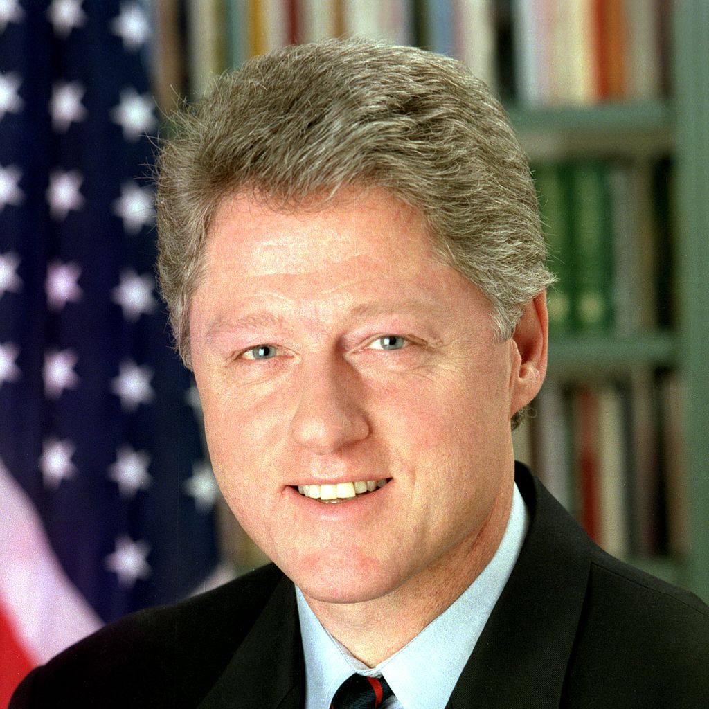 42th US president, Bill Clinton