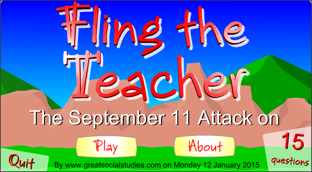 What happened on September 11 2001, fling the teacher game, September 9/11 attack